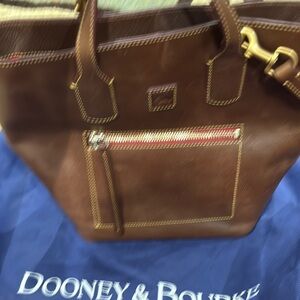 Dooney & Bourke Chestnut Leather Handbag